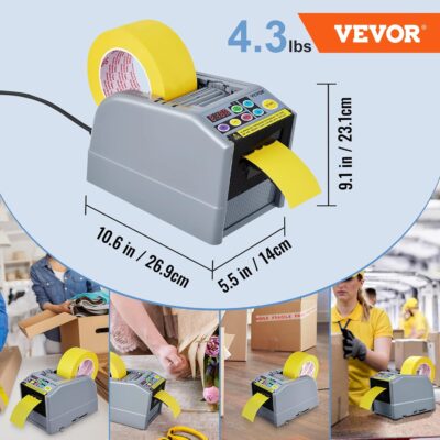 VEVOR Dispenser automat de bandă scotch