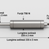 Amortizor - Arc cu gaz Hahn  22135-0110725Z