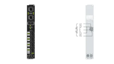 Insula I/O Link Beckhoff IL2302-B110 4DI-4DO